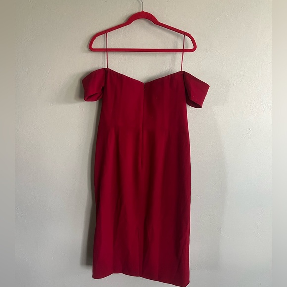 Dress the population - Garnet Dress Off the shoulder - Picture 4 of 4